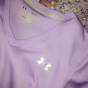 Under armor purple shirt